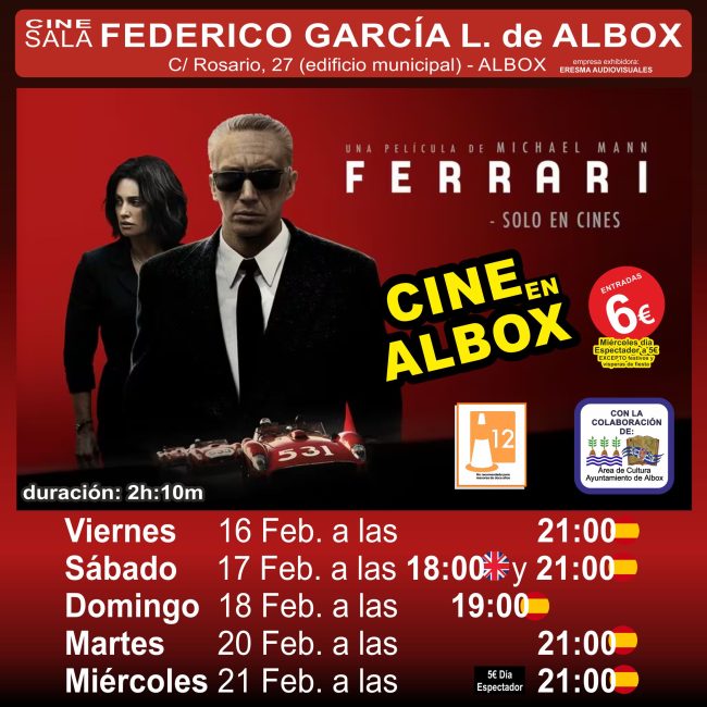 FERRARI, en el Cine de Albox