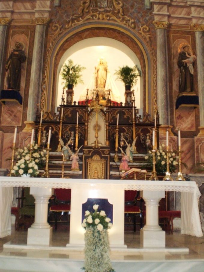 Altar Mayor Basílica de Oria