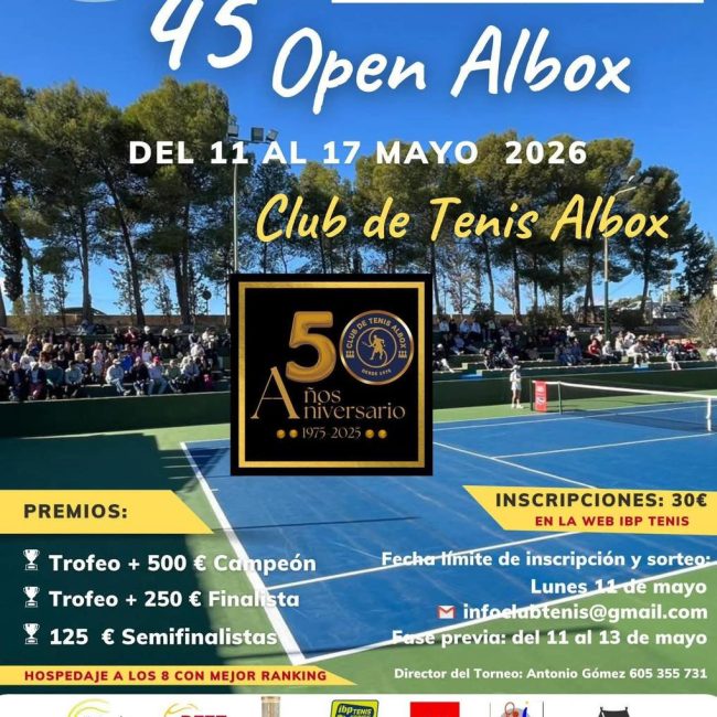 45º Open Nacional Albox – IBP Tenis Pro