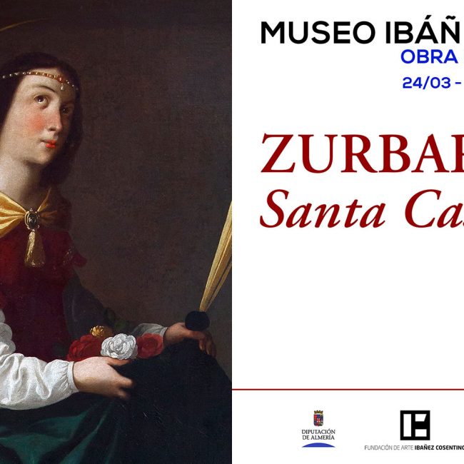 Una pintura de Zurbarán se puede admirar en el Museo Ibáñez de Olula del Río (Almería)