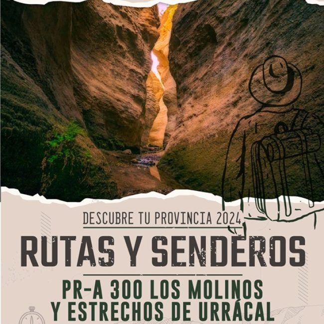 Hiking PR-A 300 Los Molinos and Estrecho de Urrácal 2024