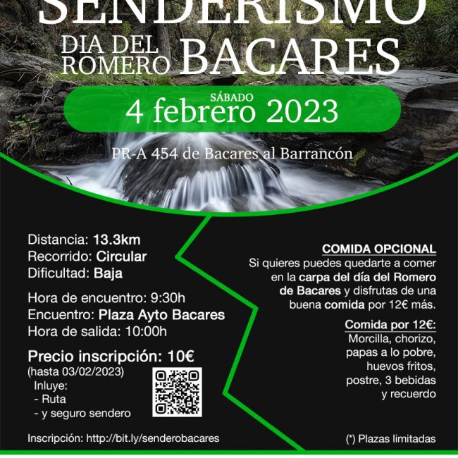 Senderismo Dia del Romero de Bacares 2023