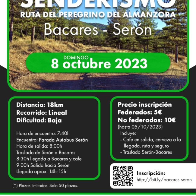 Senderismo – Ruta del Peregrino del Almanzora: Bacares-Serón