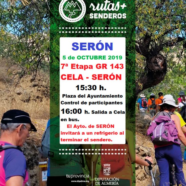 7ª Etapa GR 143 Serón-Cela-Serón