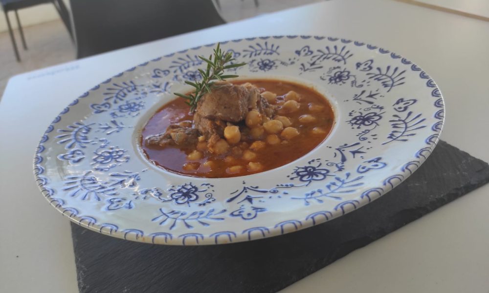 Garbanzos con costilla