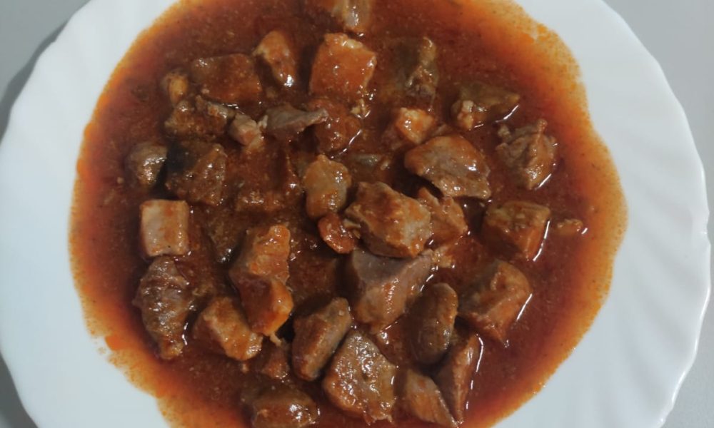 Carne Magra en salsa