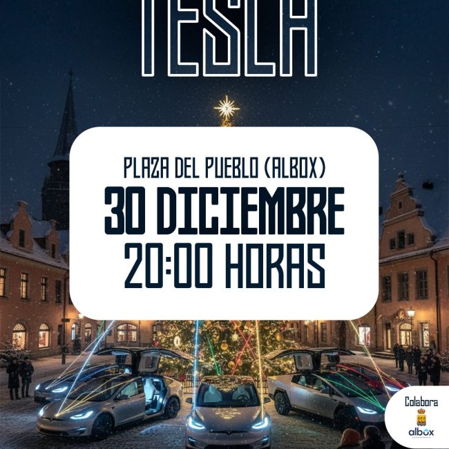 Tesla Vehicle Light Show in Albox