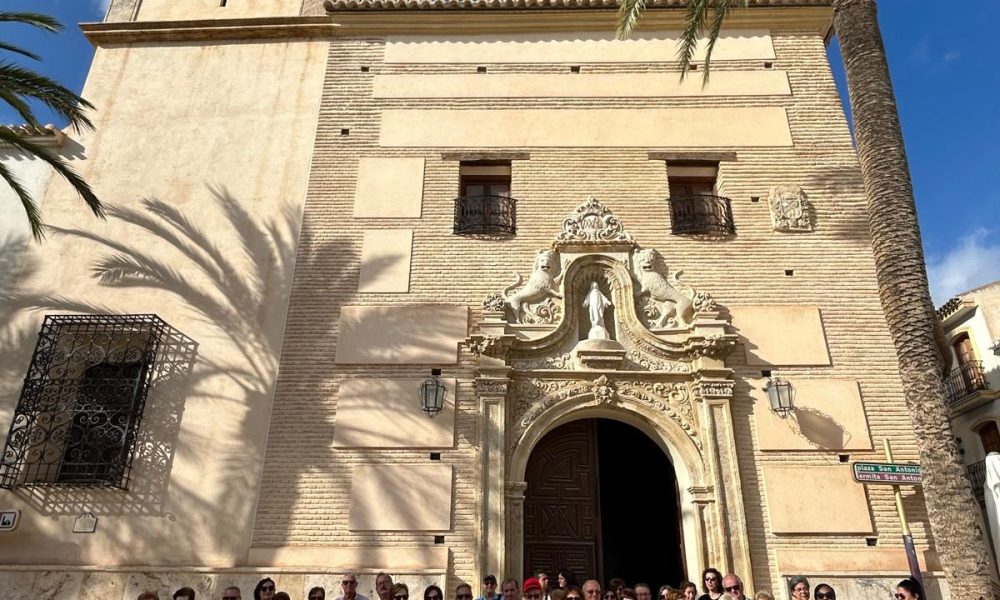 Un grupo de Cartagena visita Albox y el Santuario de la Virgen del Saliente