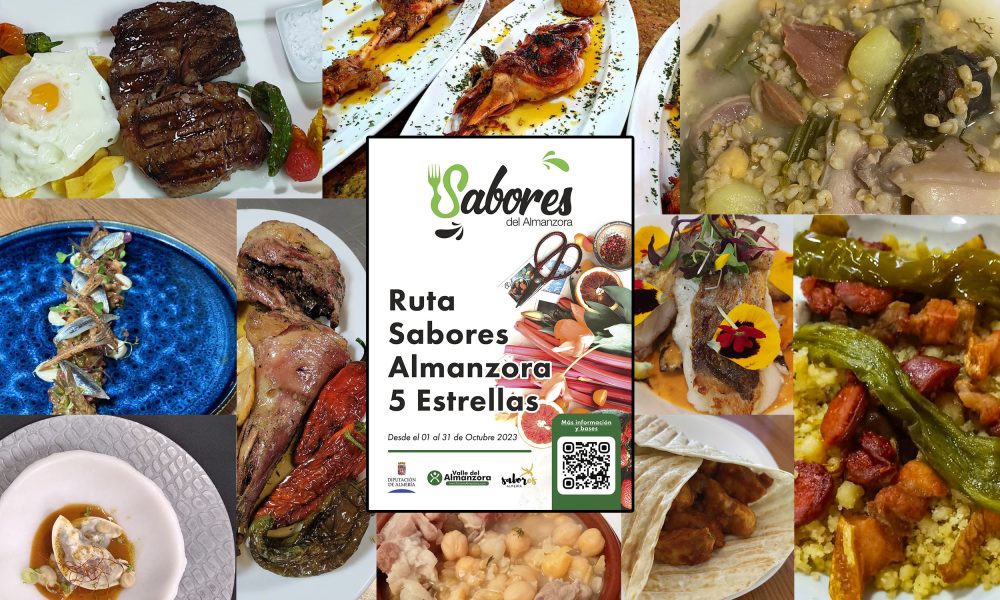 El Valle del Almanzora celebra en octubre la Ruta de Sabores del Almanzora con 47 establecimientos repartidos por toda la comarca