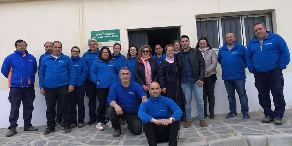 Los Alumnos del Taller de Empleo “Alojamiento Rural” de Líjar conocen un modelo de éxito