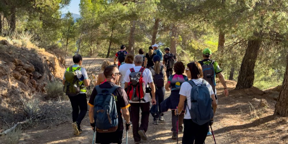 La primera Ruta del Peregrino del Almanzora entre Bacares y Serón ha sido todo un éxito