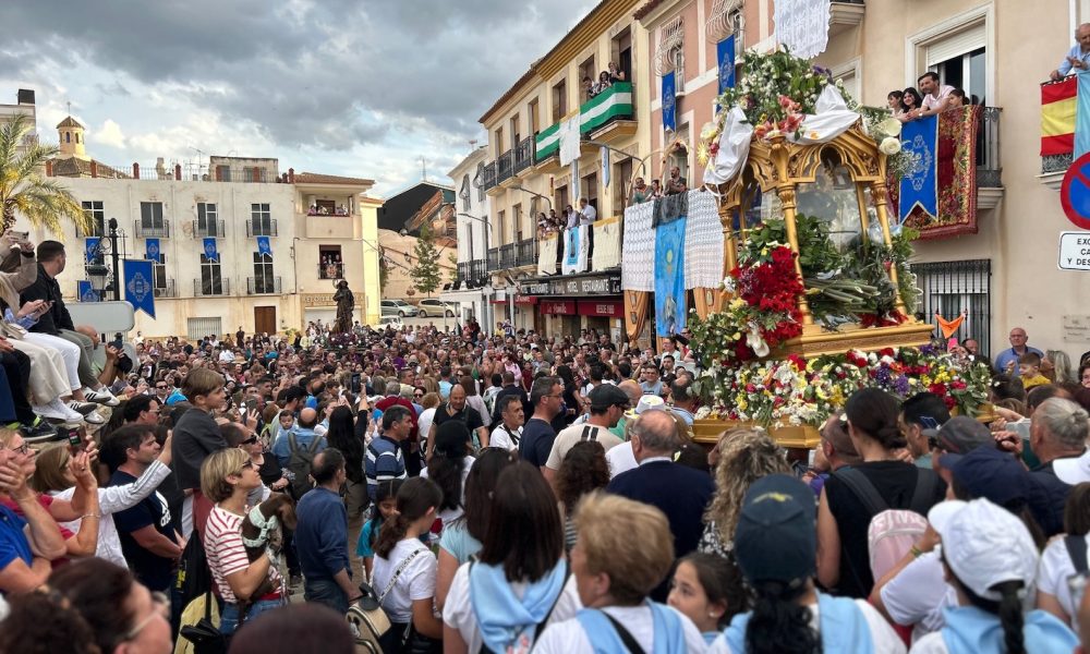 Entrevista de Canal Sur Radio por la Bajada de la Virgen del Saliente a Albox