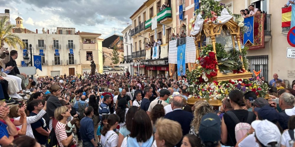 Entrevista de Canal Sur Radio por la Bajada de la Virgen del Saliente a Albox