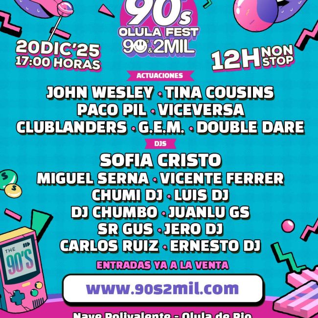 Los 90s y 2MIL Olula Fest 2025