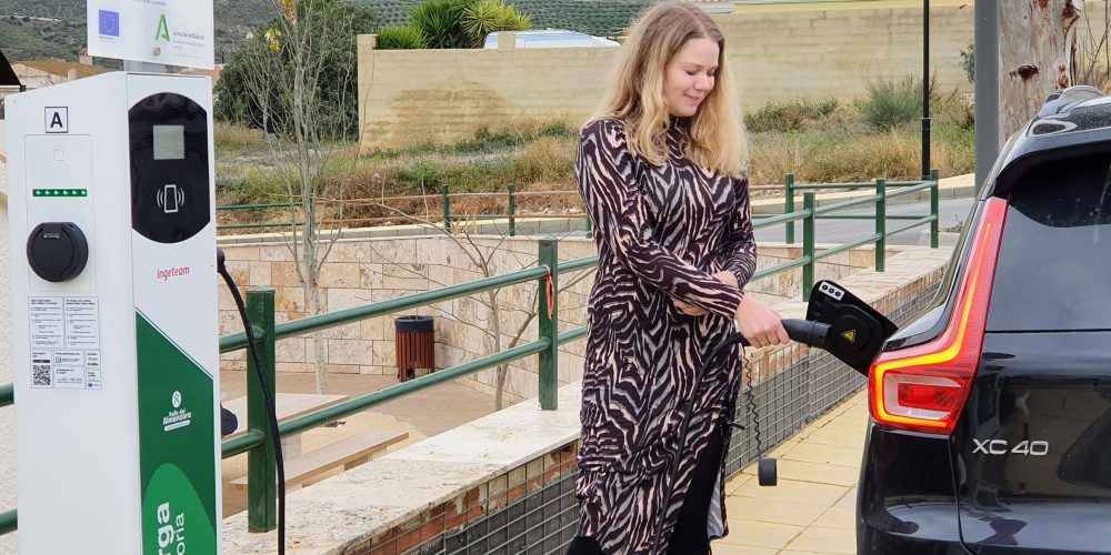 Visitando el Valle del Almanzora con un coche eléctrico desde Alemania