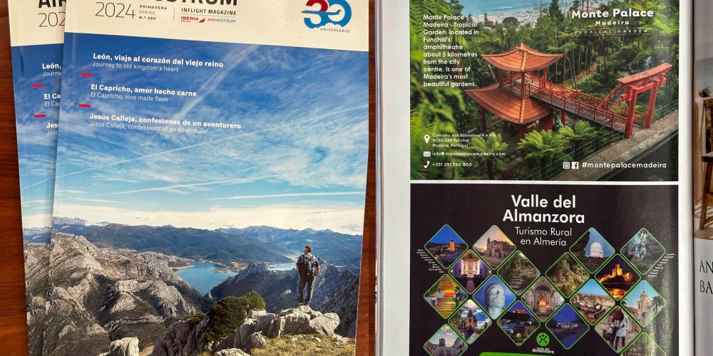 El Valle del Almanzora se Promociona en la Revista de Air Nostrum – Iberia