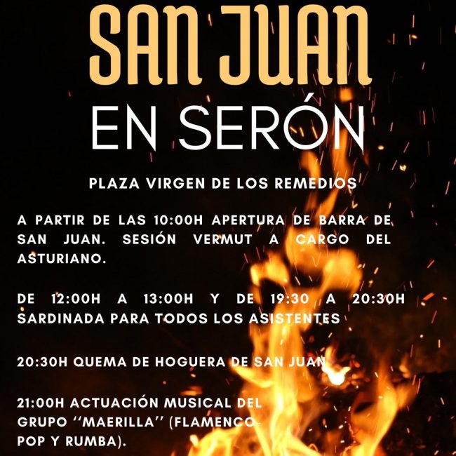 Noche De San Juan En Serón 2024