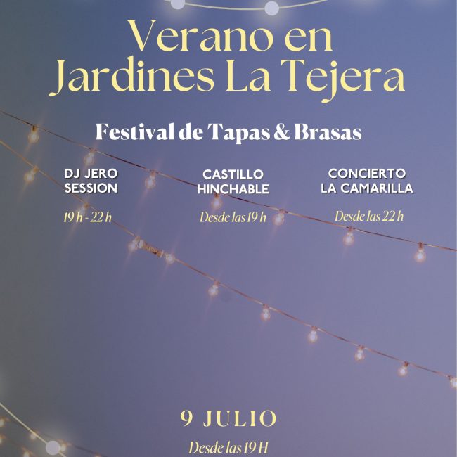 Festival de Tapas y Brasas en Jardines La Tejera