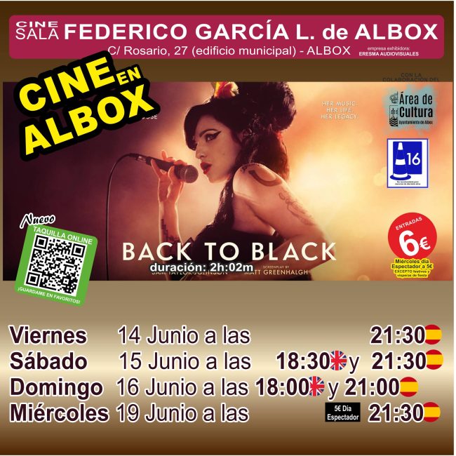 Cine en Albox: BACK to BLACK