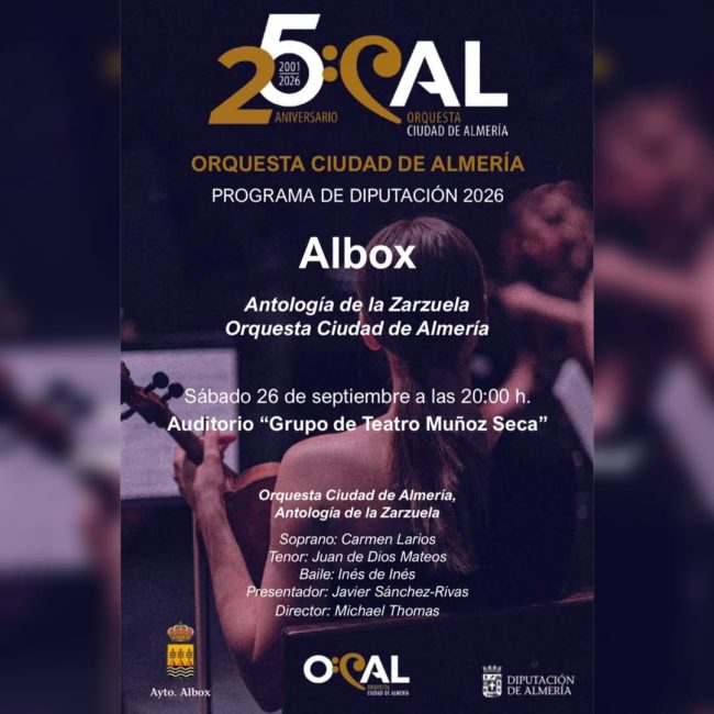 Antología de la Zarzuela – Albox 2026