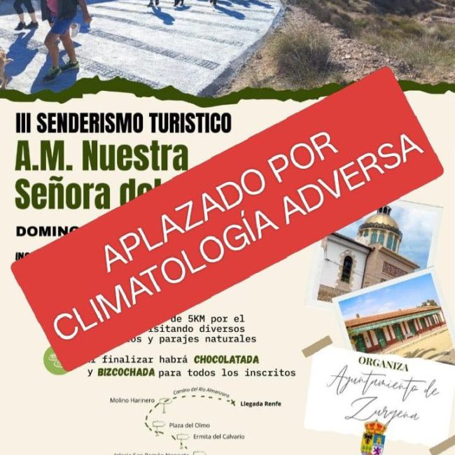 III Sendero Turístico A.M. Nuestra Señora del Carmen – Zurgena