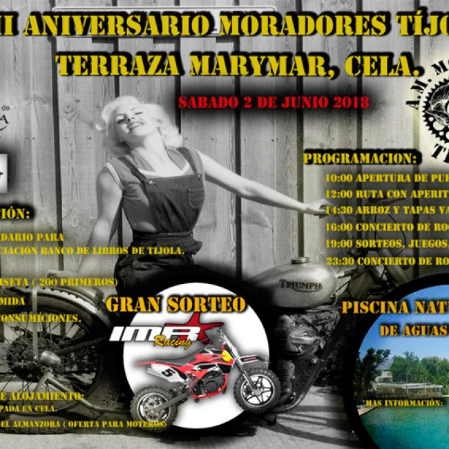 Moto-Almuerzo el Sábado 2 de Junio en Cela