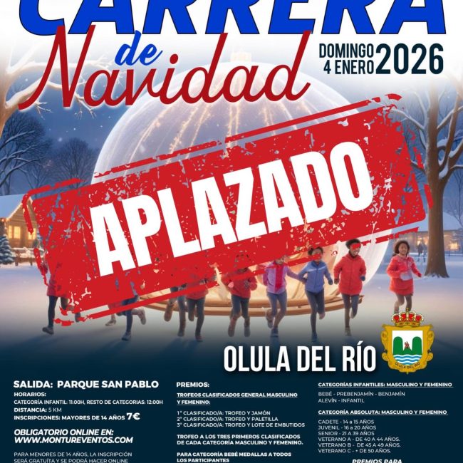 Carrera de Navidad en Olula del Río