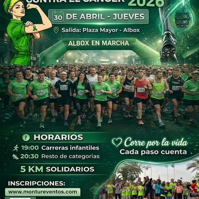 Carrera Nocturna contra el Cáncer en Albox