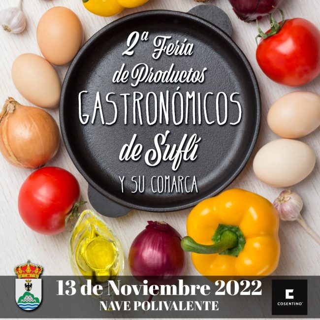 2ª Feria de Productos Gastronómicos de Suflí y su Comarca