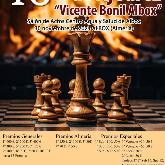 46th International Chess Open Vicente Bonil Albox