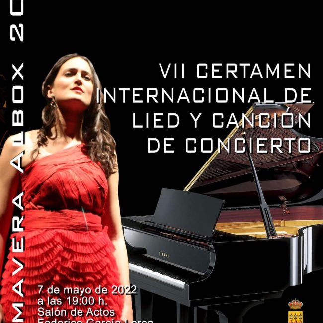VII Certamen Internacional de Lied y Canción de Concierto &#8211; Albox