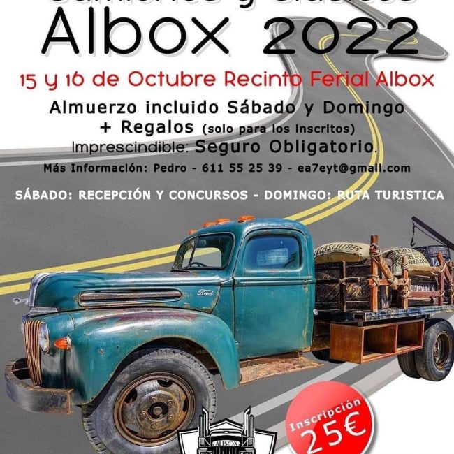 III Concentración de Camiones y Clásicos &#8211; Albox 2022