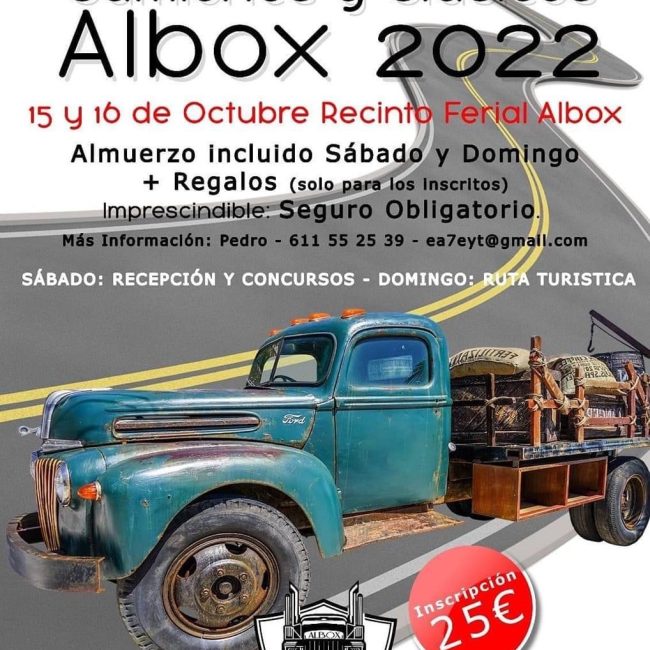 III Concentración de Camiones y Clásicos – Albox 2022