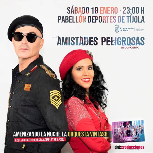 Concert by Amistades Peligrosas in Tíjola