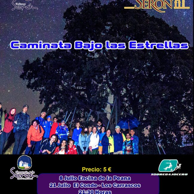 Caminata Bajo las Estrellas – El Conde-Los Carrascos