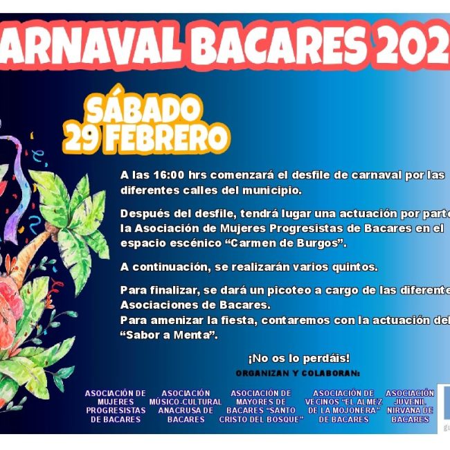 Carnaval Bacares 2020