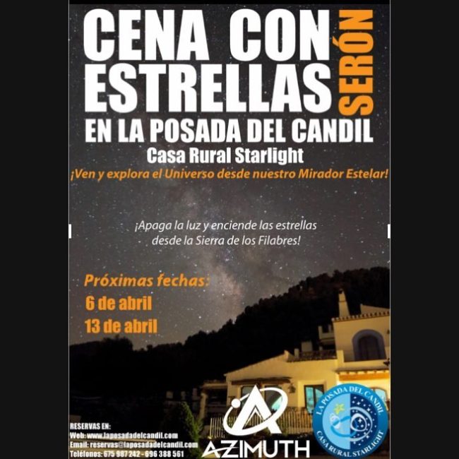 Cena con Estrellas en la Posada del Candil