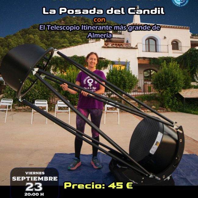 Cena con Estrellas en la Posada del Candil 23 sep