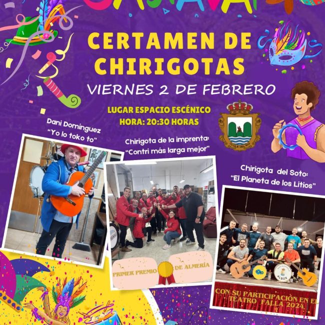 Chirigotas Competition – Olula del Rio Carnival 2024