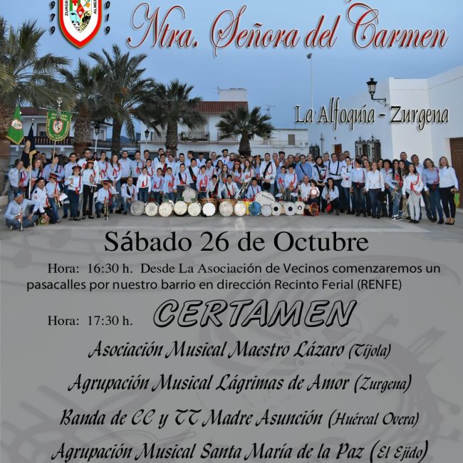 Certamen de Bandas de Viento, Metal y Percusión en Zurgena