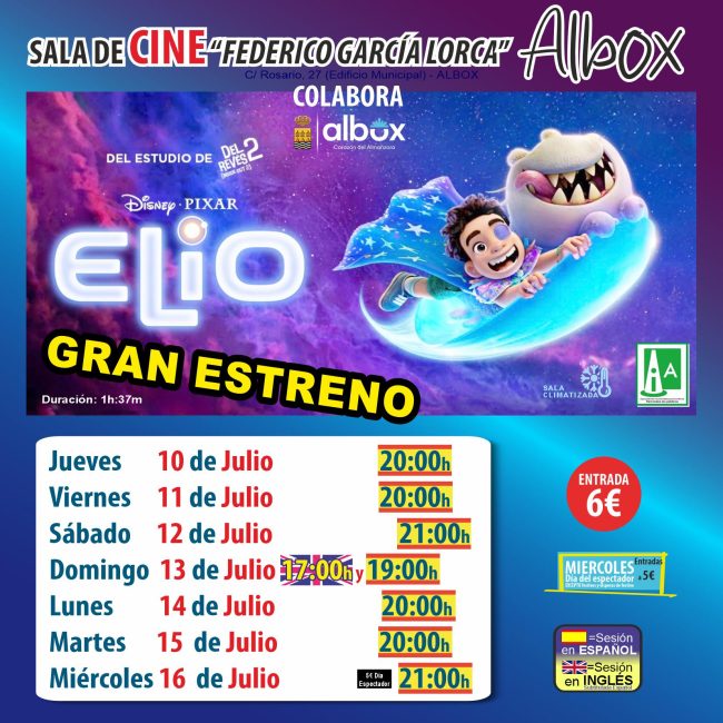 Cinema in Albox: Elio