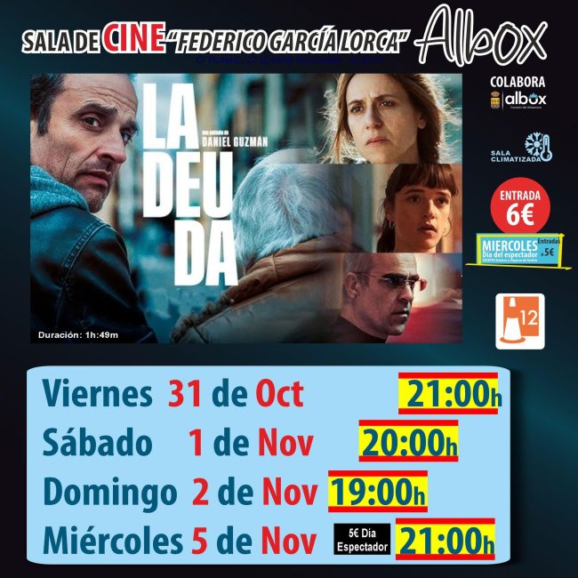 Cine en Albox: La Deuda