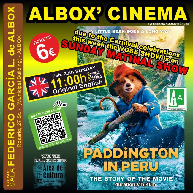 Albox Cinema: Paddington in Peru
