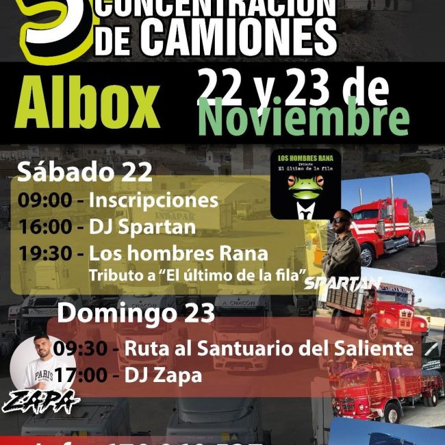5ª Concentración de Camiones Albox 2025