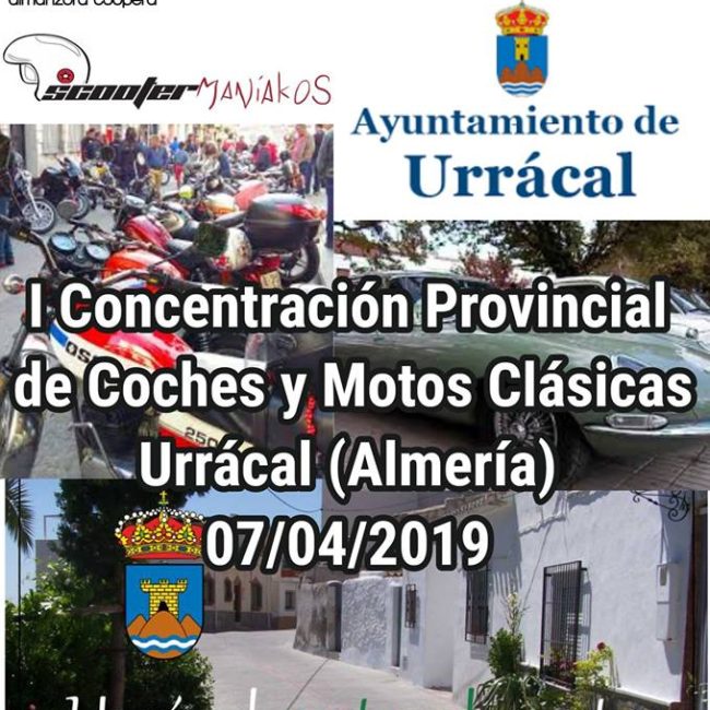 I Concentración Provincial de Coches y Motos Clásicas – Urracal 2019