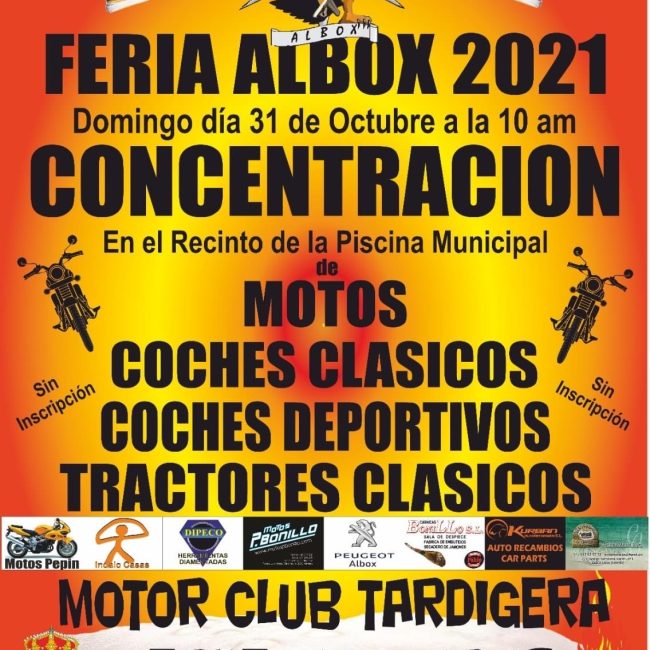 Concentración de Motos y Coches Clásicos – Albox 2021