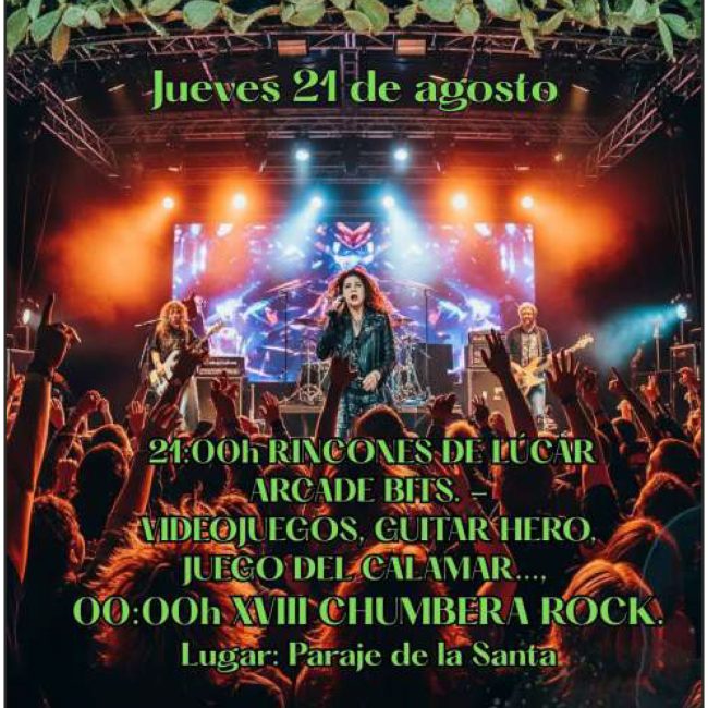 XVIII Festival Chumbera Rock – Lúcar 2025