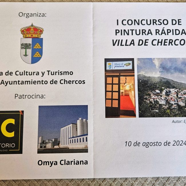 I Concurso de Pintura Rápida Villa de Chercos 2024
