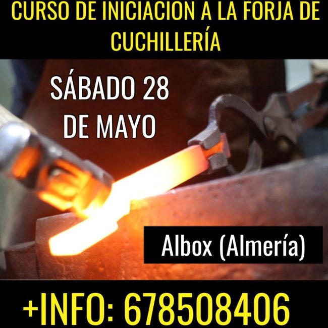 Curso Forja tu Propio Cuchillo Vikingo en Albox