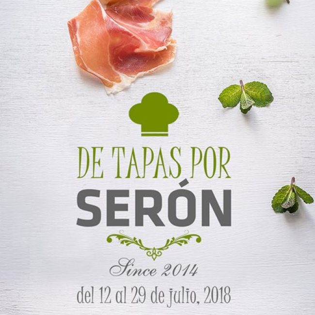 De Tapas por Serón, del 12 al 29 Julio 2018